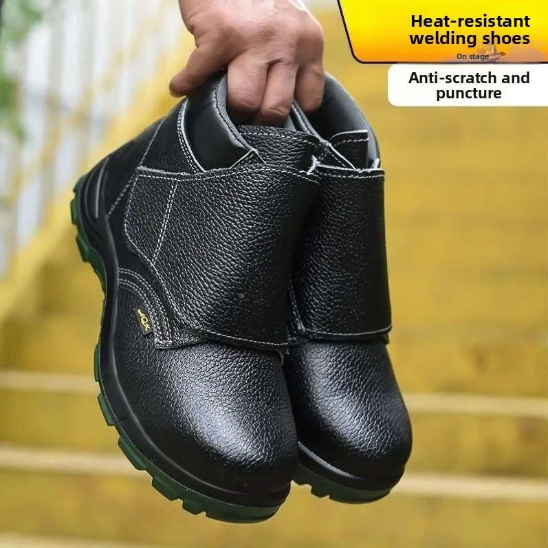Welding Shoes Steel Toe Breathable Anti-Heat Work Shoes Men Women Anti-Crush Resistant Puncture Durable Wear-Resistant
Welding Shoes Steel Toe Breathable Anti-Heat Work Shoes Men Women Anti-Crush Resistant Puncture Durable Wear-Resistant