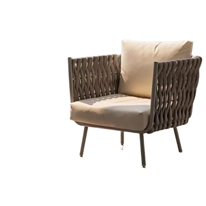 Outdoor Rattan Chair Courtyard Sofa Outdoor Leisure Living Room Single Sofa Open-air Garden
Outdoor Rattan Chair Courtyard Sofa Outdoor Leisure Living Room Single Sofa Open-air Garden