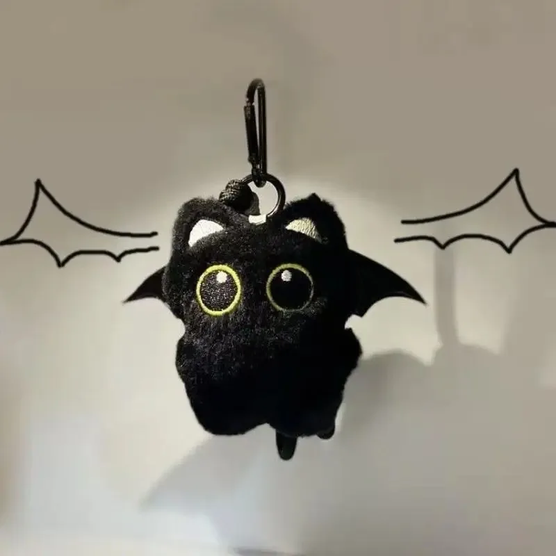 1 Piece Ins Big Eyes Punk Bag Decoration For Boy Girl Birthday Gifts 10cm Ghost Wings Little Black Cat Plush Toy Doll Pendant
1 Piece Ins Big Eyes Punk Bag Decoration For Boy Girl Birthday Gifts 10cm Ghost Wings Little Black Cat Plush Toy Doll Pendant