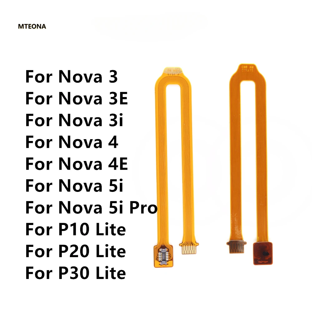 Home Button Fingerprint Touch ID Sensor Connector Flex Cable For Huawei Nova 3i 4E 5i Pro P10 P20 P30 Lite
Home Button Fingerprint Touch ID Sensor Connector Flex Cable For Huawei Nova 3i 4E 5i Pro P10 P20 P30 Lite