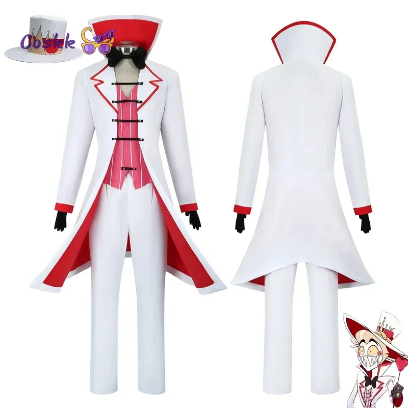 Lucifer Morningstar Cosplay Costumes Hazbin Lucifer White Suit Halloween Party Adult Men Costume
Lucifer Morningstar Cosplay Costumes Hazbin Lucifer White Suit Halloween Party Adult Men Costume