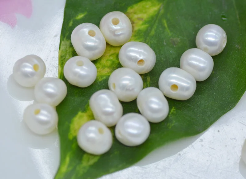 20pcs/lot 2mm hole Large Hole Pearl, Off Round Potato Freshwater Pearl, White Loose Pearl Beads
20pcs/lot 2mm hole Large Hole Pearl, Off Round Potato Freshwater Pearl, White Loose Pearl Beads