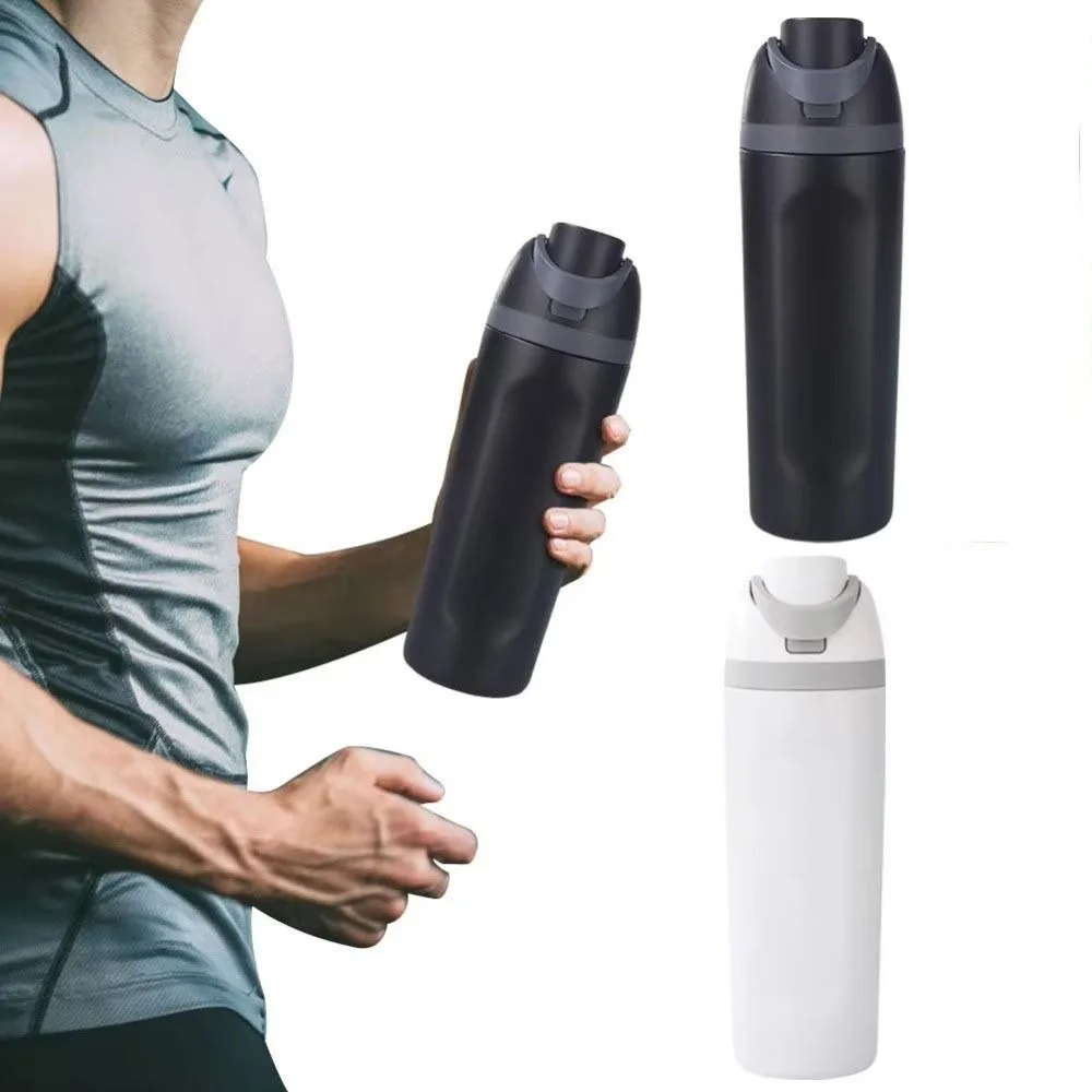 19/24/32 Oz Sports Thermos Cup Bouncing Lid Double Layer Insulated Water Bottle 304 Stainless Steel Leakproof Vacuum Flasks
19/24/32 Oz Sports Thermos Cup Bouncing Lid Double Layer Insulated Water Bottle 304 Stainless Steel Leakproof Vacuum Flasks