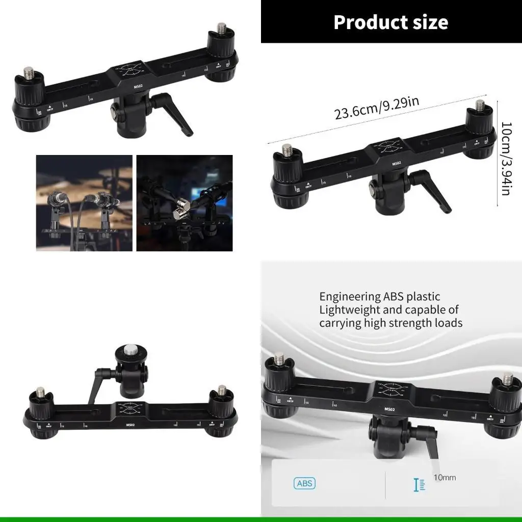 U55C MS02 Stereo Microphone Support with Adjustable Twin Mics Enhances Auditory Recording in Meetings and Live Streaming
U55C MS02 Stereo Microphone Support with Adjustable Twin Mics Enhances Auditory Recording in Meetings and Live Streaming