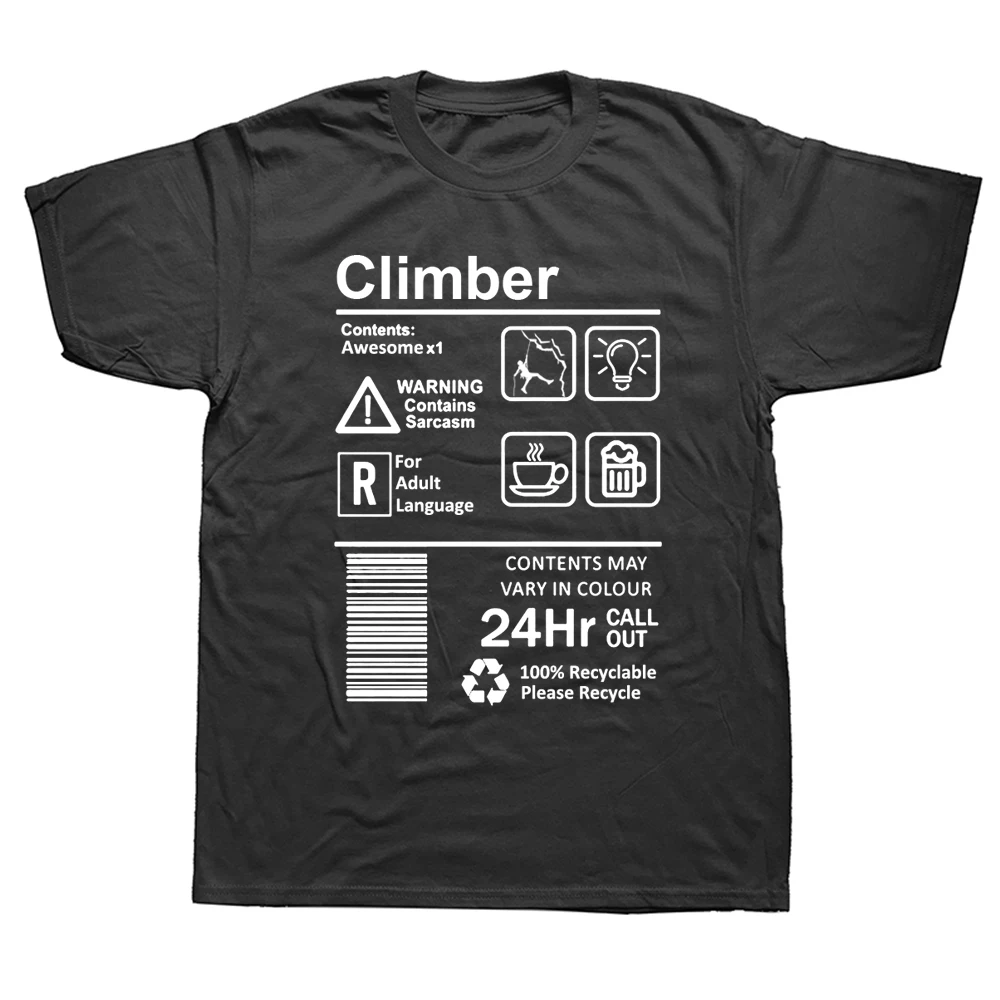 Climb T Shirts Graphic Cotton Streetwear Short Sleeve O-Neck Harajuku Mountain Climbing T-shirt Mens ClothingF
Climb T Shirts Graphic Cotton Streetwear Short Sleeve O-Neck Harajuku Mountain Climbing T-shirt Mens ClothingF