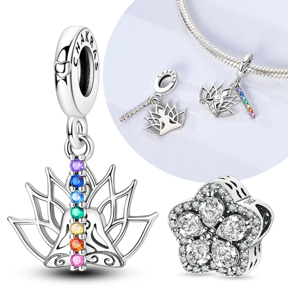 Flower Zircon Charms Certified 925 Sterling Silver Fit Bracelet Jewelry Women Gift Friend Diy Accessories Making Up
Flower Zircon Charms Certified 925 Sterling Silver Fit Bracelet Jewelry Women Gift Friend Diy Accessories Making Up