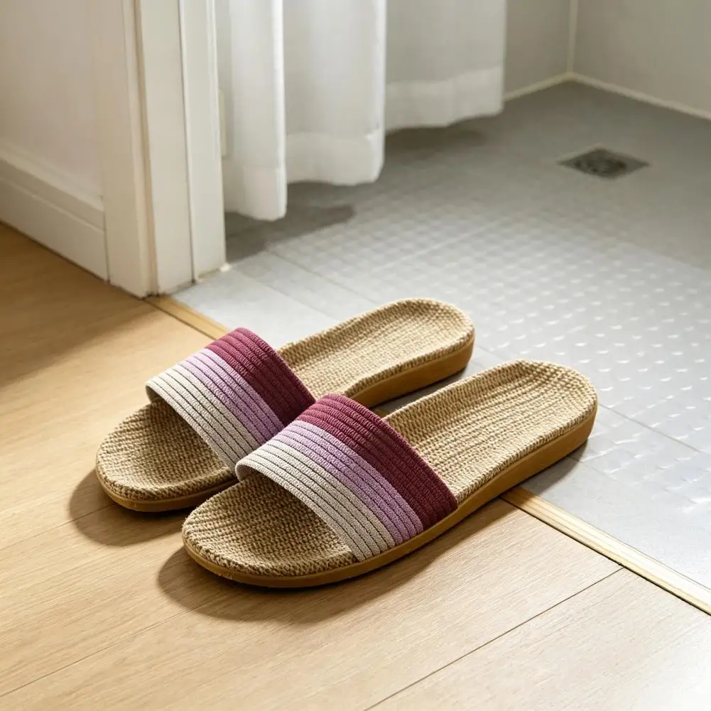 Silent Sole Slippers Breathable Indoor Balcony Slippers Lightweight Anti-slip House Shoes for Women Home Footwear
Silent Sole Slippers Breathable Indoor Balcony Slippers Lightweight Anti-slip House Shoes for Women Home Footwear