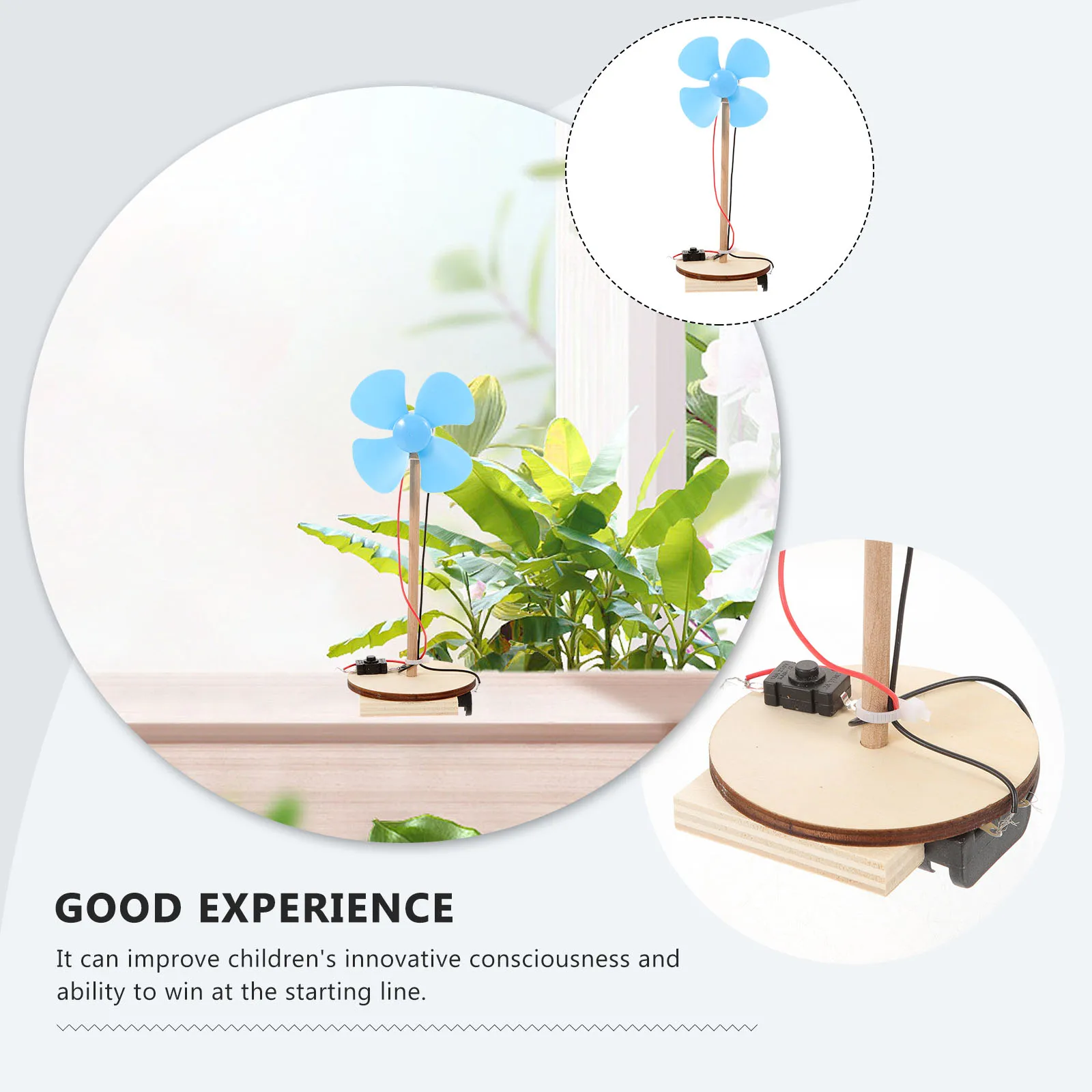 2pcs Electric Fan Experimental Materials DIY Motor Kits Portable Desktop Mini Handmade Kids Toy Science Project Learning Gifts
2pcs Electric Fan Experimental Materials DIY Motor Kits Portable Desktop Mini Handmade Kids Toy Science Project Learning Gifts