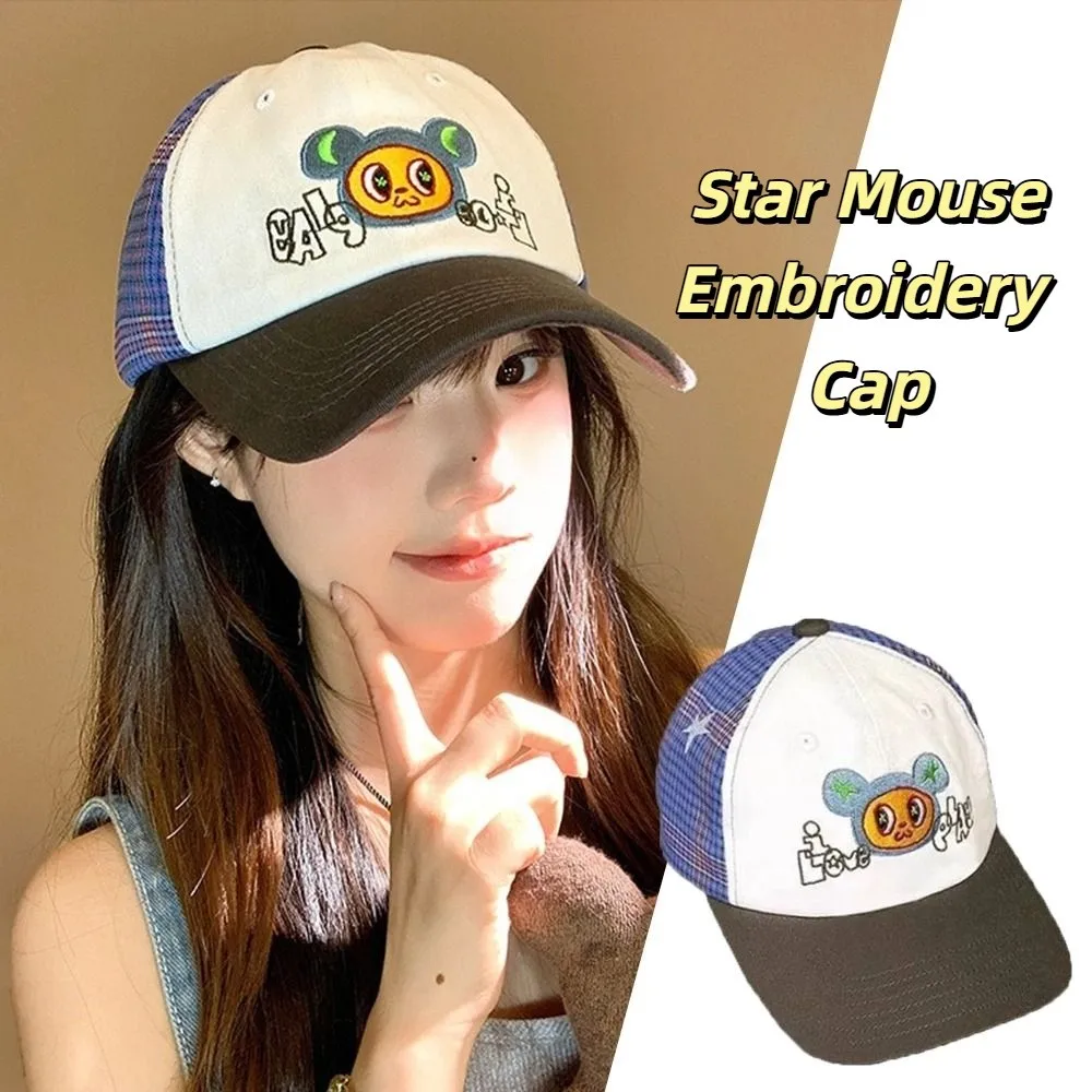 Casual American Baseball Hat Mouse Embroidery Peaked Caps Visor Cute Snapback Cap Men Women
Casual American Baseball Hat Mouse Embroidery Peaked Caps Visor Cute Snapback Cap Men Women