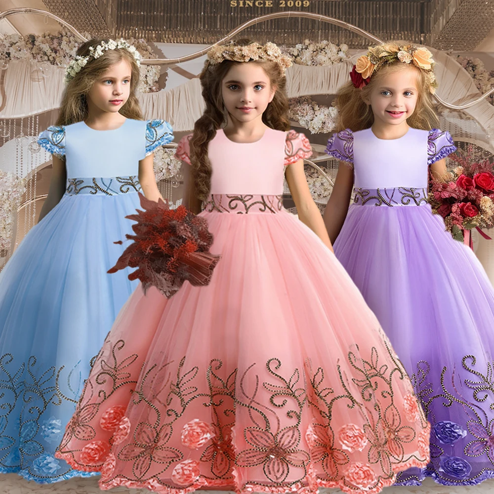 Girls' Graduation Gown birthday party jacquard embroidered long dress girls wedding dress young girl prom evening dress 15 years
Girls' Graduation Gown birthday party jacquard embroidered long dress girls wedding dress young girl prom evening dress 15 years