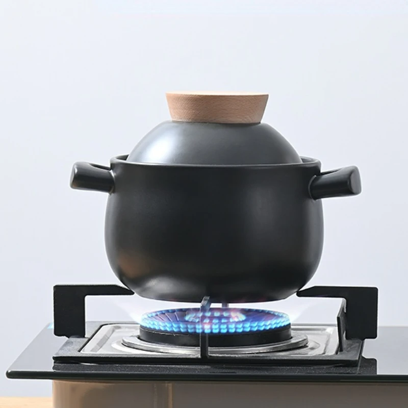 Multifunctional Household Ceramic Cookware Set Boil Stone Pot Around The Stove Thickened Anti-hot Handle Stew Pot with Lid
Multifunctional Household Ceramic Cookware Set Boil Stone Pot Around The Stove Thickened Anti-hot Handle Stew Pot with Lid