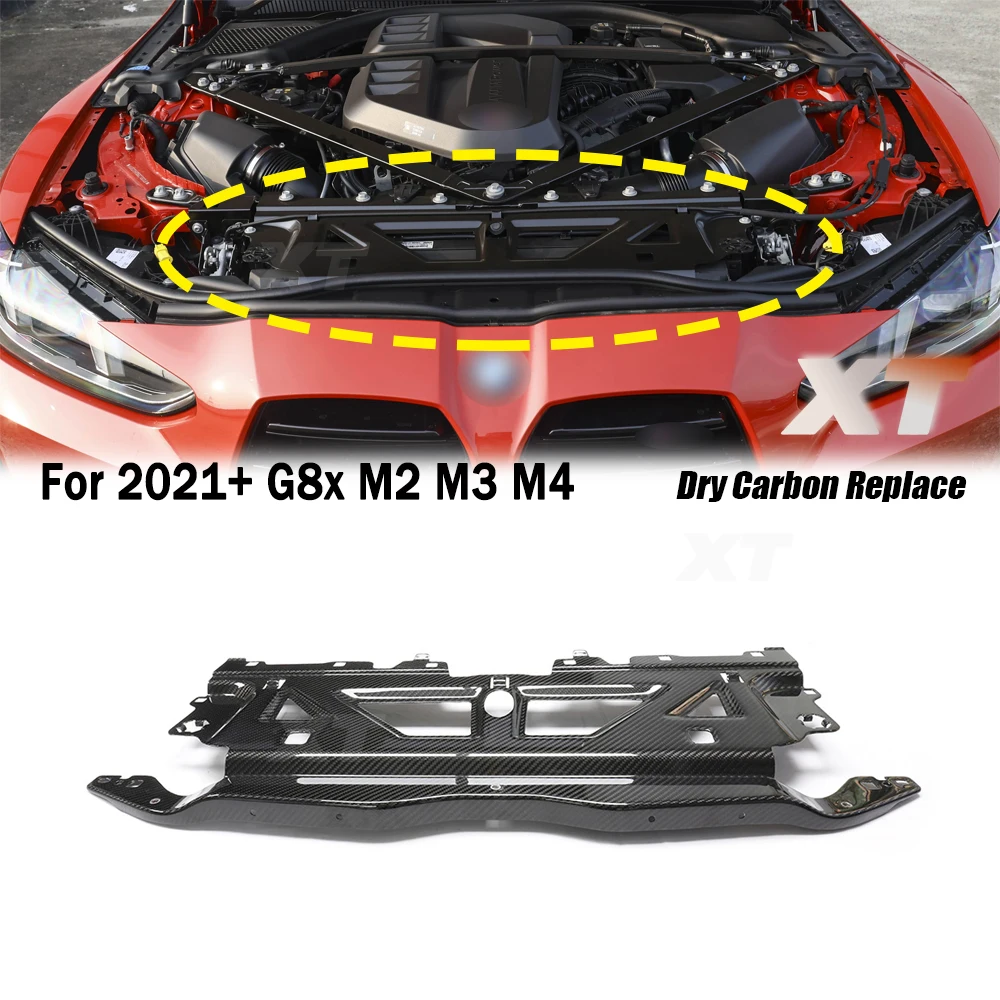 For BMW 2021+ G80 M3 G82 G83 M4 G87 M2 Dry Carbon Fiber Hood Engine Radiator Cooling Support Plate Radiator Panel Cover Matt
For BMW 2021+ G80 M3 G82 G83 M4 G87 M2 Dry Carbon Fiber Hood Engine Radiator Cooling Support Plate Radiator Panel Cover Matt