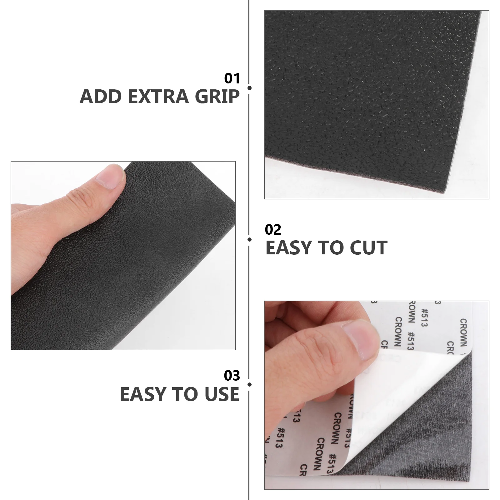 Non Slip Stickers Adhesive Grip Pads Tape for Furniture Tools Skid Rubber Material Sheet Safety Grit Wide Use
Non Slip Stickers Adhesive Grip Pads Tape for Furniture Tools Skid Rubber Material Sheet Safety Grit Wide Use