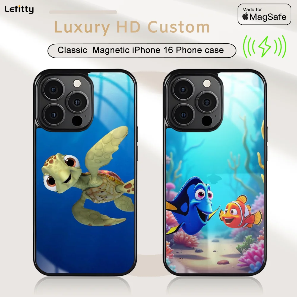 Finding N-nemo-o Phone Case For iPhone 16 15 14 13 12 11 Pro Max Plus Mini Magnetic Magsafe Wireless Charging Cover
Finding N-nemo-o Phone Case For iPhone 16 15 14 13 12 11 Pro Max Plus Mini Magnetic Magsafe Wireless Charging Cover