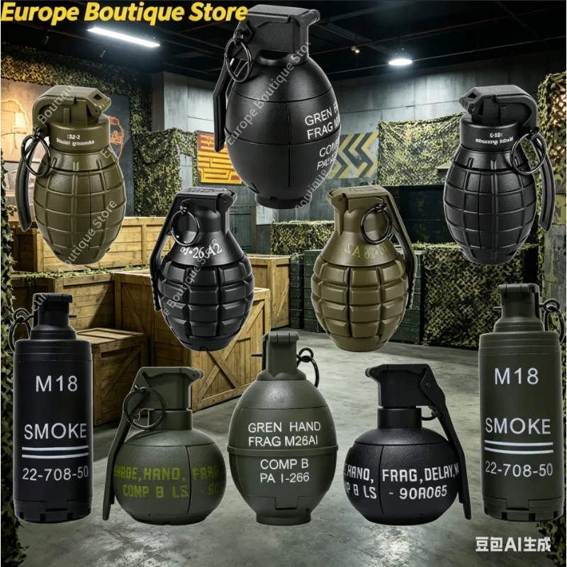M67 Grenade Model Water Burst Toy 10 Patterns Tactical Prop Model for Outdoor Game Battle Play
M67 Grenade Model Water Burst Toy 10 Patterns Tactical Prop Model for Outdoor Game Battle Play