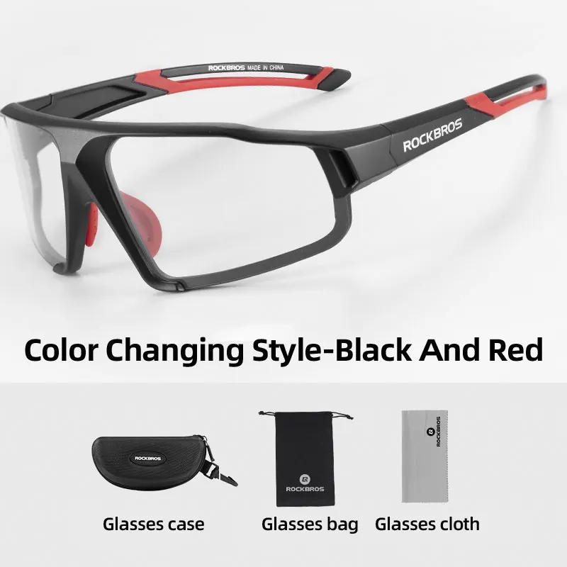 ROCKBROS Bike Glasses Photochromic Sunglasses Ultralight Large Frame UV400 Protection Goggles Outdoor Sports Running Glasses
ROCKBROS Bike Glasses Photochromic Sunglasses Ultralight Large Frame UV400 Protection Goggles Outdoor Sports Running Glasses