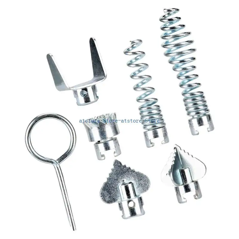 H37D Quality 7Piece Pipe Unblocking Tool Drain Cleaner Combination Cutter Head For Kitchen, Bathroom, Toilet Maintenance
H37D Quality 7Piece Pipe Unblocking Tool Drain Cleaner Combination Cutter Head For Kitchen, Bathroom, Toilet Maintenance