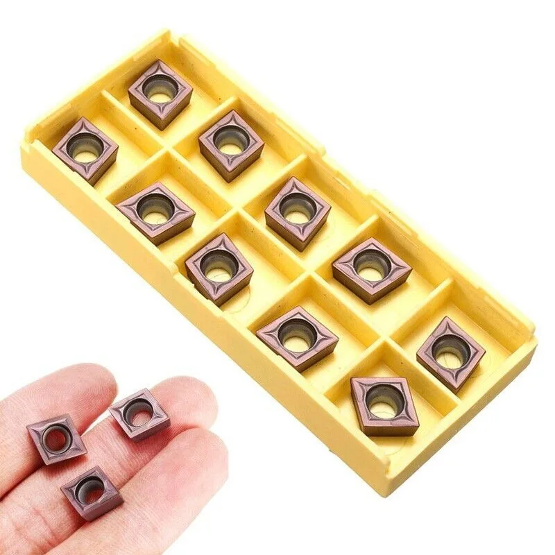 10 Pcs/box CCMT09T304 VP15TF Carbide Coated CDWAS CNC Inserts
10 Pcs/box CCMT09T304 VP15TF Carbide Coated CDWAS CNC Inserts