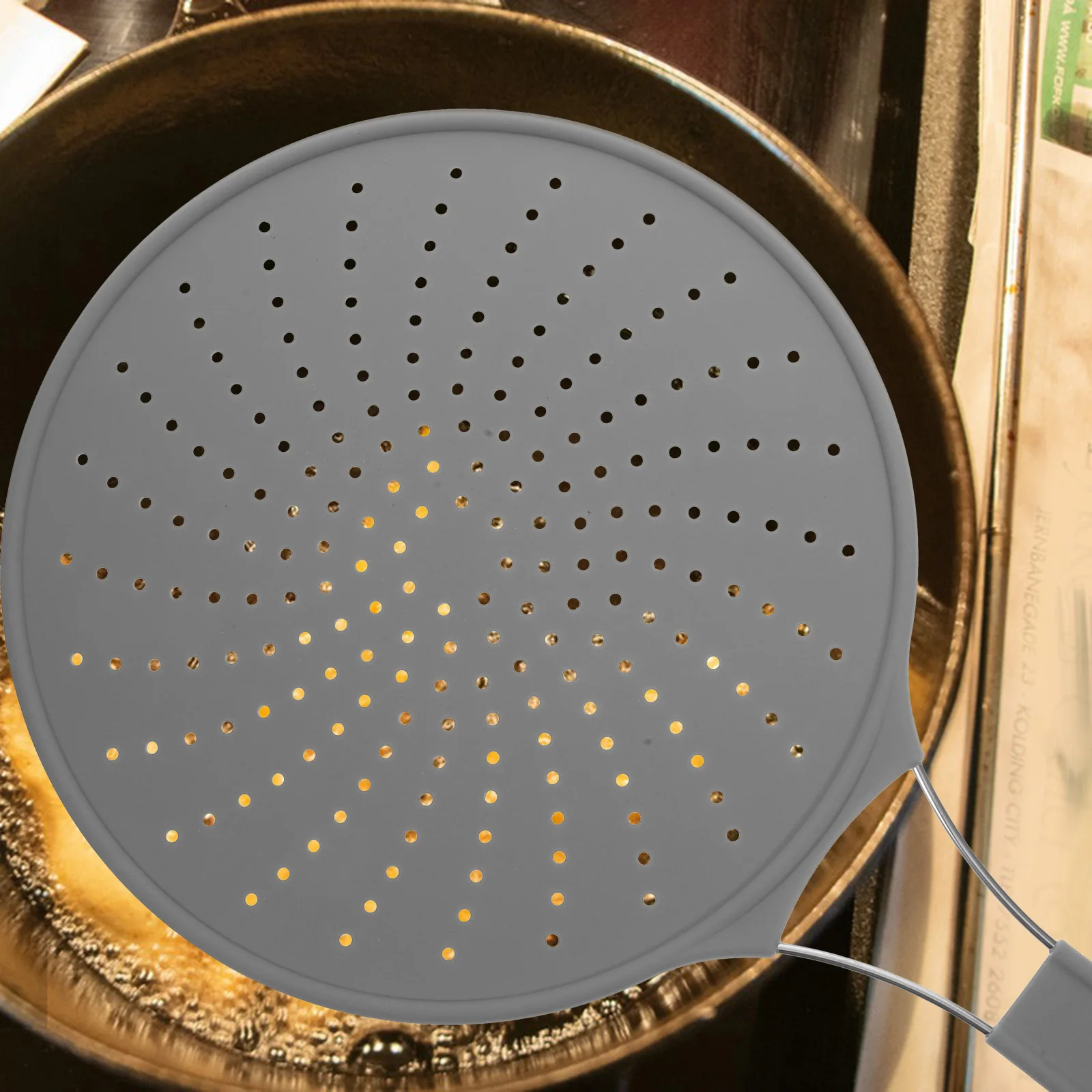Handles Anti-splash Oil Net Fryer Guard Commercial Cooking Splatter Screens Frying Cover The Pot Filter Green
Handles Anti-splash Oil Net Fryer Guard Commercial Cooking Splatter Screens Frying Cover The Pot Filter Green
