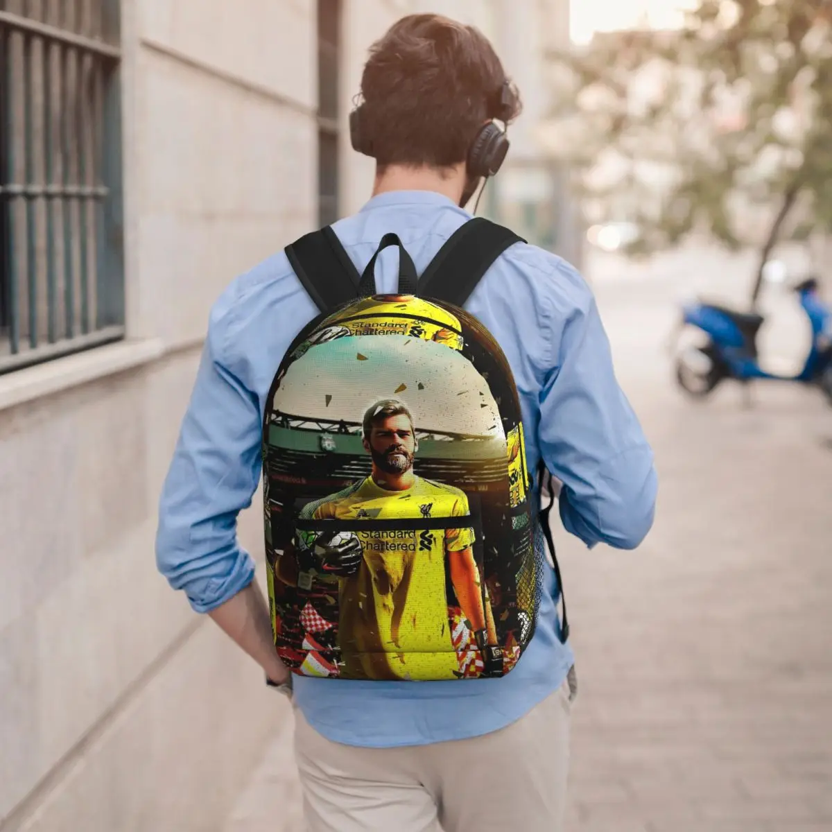Alisson Becker Wallpaper Backpack Student BookBag Children School Bag Laptop Shoulder Bags for Men Women
Alisson Becker Wallpaper Backpack Student BookBag Children School Bag Laptop Shoulder Bags for Men Women