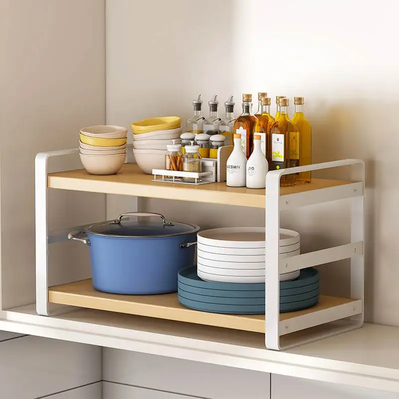 Kitchen Double Layer Storage Rack Cabinet Internal Shelf Countertop Divider Plate under Sink Cabinet Organizer Metal Shelf
Kitchen Double Layer Storage Rack Cabinet Internal Shelf Countertop Divider Plate under Sink Cabinet Organizer Metal Shelf