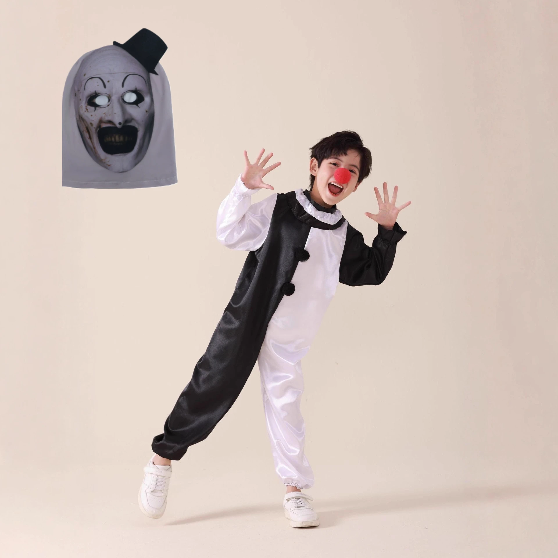 Terrifier Clown Cosplay Costume Adult Men Women Horror Carnival Party Dress Suit Outfit Halloween Carnival Costume children 
Terrifier Clown Cosplay Costume Adult Men Women Horror Carnival Party Dress Suit Outfit Halloween Carnival Costume children