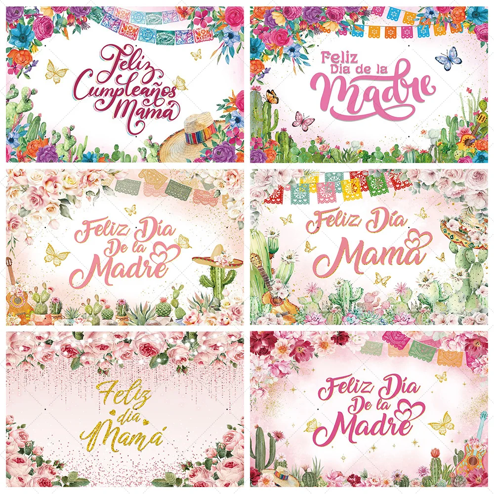 Feliz día de la madre Background Spanish Mother's Day Party Decor Banner Flower Gold Butterfly Parent-child Photo Props Gifts
Feliz día de la madre Background Spanish Mother's Day Party Decor Banner Flower Gold Butterfly Parent-child Photo Props Gifts