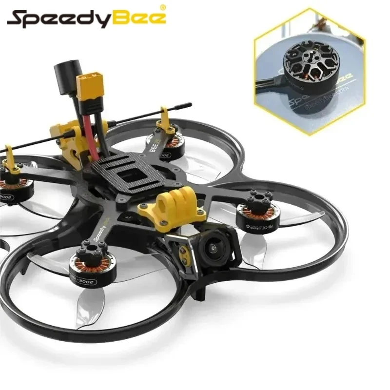 SpeedyBee 2006-1950KV Bee35 FPV Motor 3.5 Inch for Cinewhoop Drone Quadcopter High Performance Spare Parts
SpeedyBee 2006-1950KV Bee35 FPV Motor 3.5 Inch for Cinewhoop Drone Quadcopter High Performance Spare Parts