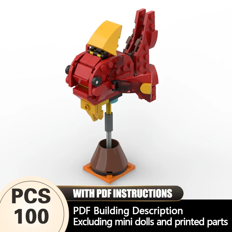 Creators Animal Series Model MOC Building Bricks Lionfish Modular Technology Gifts Holiday Assemble Children Toys Suit
Creators Animal Series Model MOC Building Bricks Lionfish Modular Technology Gifts Holiday Assemble Children Toys Suit