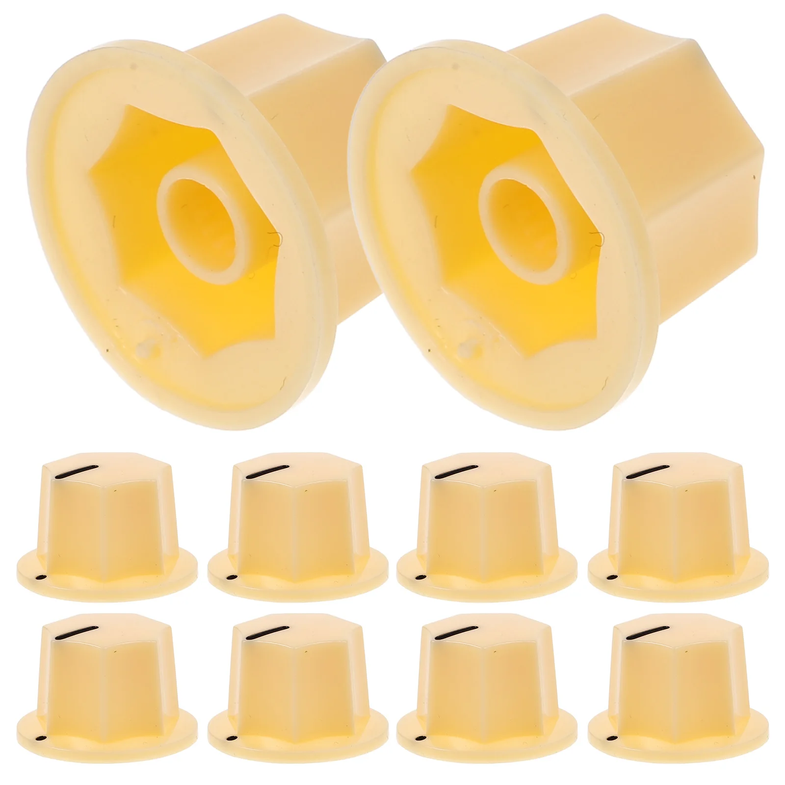 10 Pcs Volume Knob Cap Electric Guitars Replacement Parts Control Knobs Bass Plastic
10 Pcs Volume Knob Cap Electric Guitars Replacement Parts Control Knobs Bass Plastic