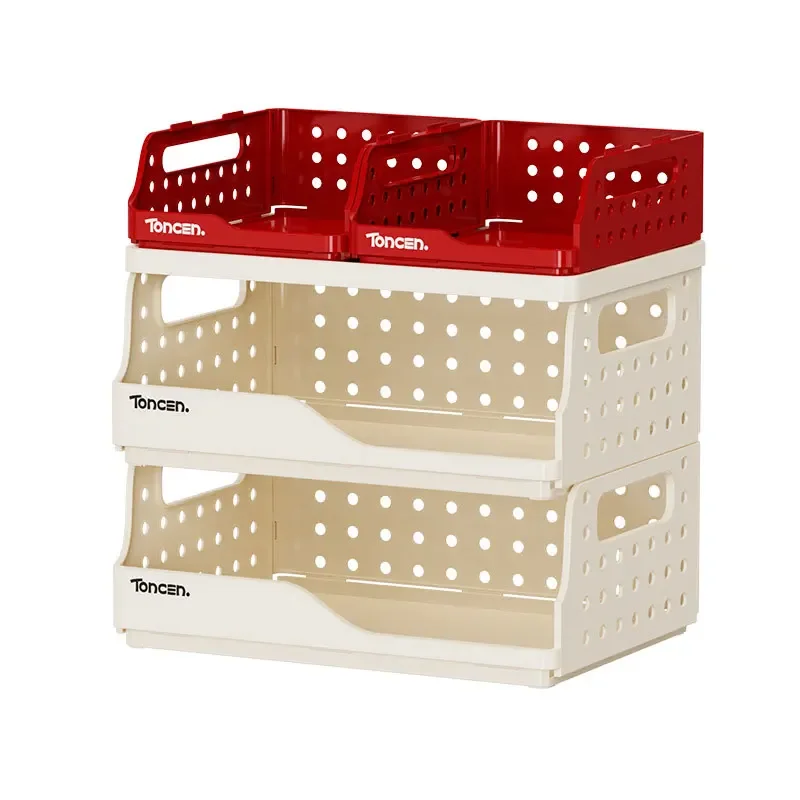Desktop Bookshelf Folding Storage Box Stylish Sturdy Stackable Desk Organizer for Books Documents Groceries Large Capacity
Desktop Bookshelf Folding Storage Box Stylish Sturdy Stackable Desk Organizer for Books Documents Groceries Large Capacity