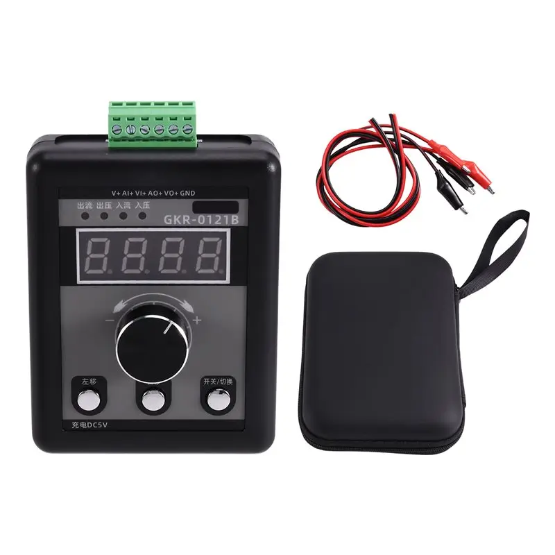 【DIGITAL GADGET】4-20Ma Multifunctional Signal Generator Measure And Adjust PLC Valve Multifunctional Signal Generator
【DIGITAL GADGET】4-20Ma Multifunctional Signal Generator Measure And Adjust PLC Valve Multifunctional Signal Generator