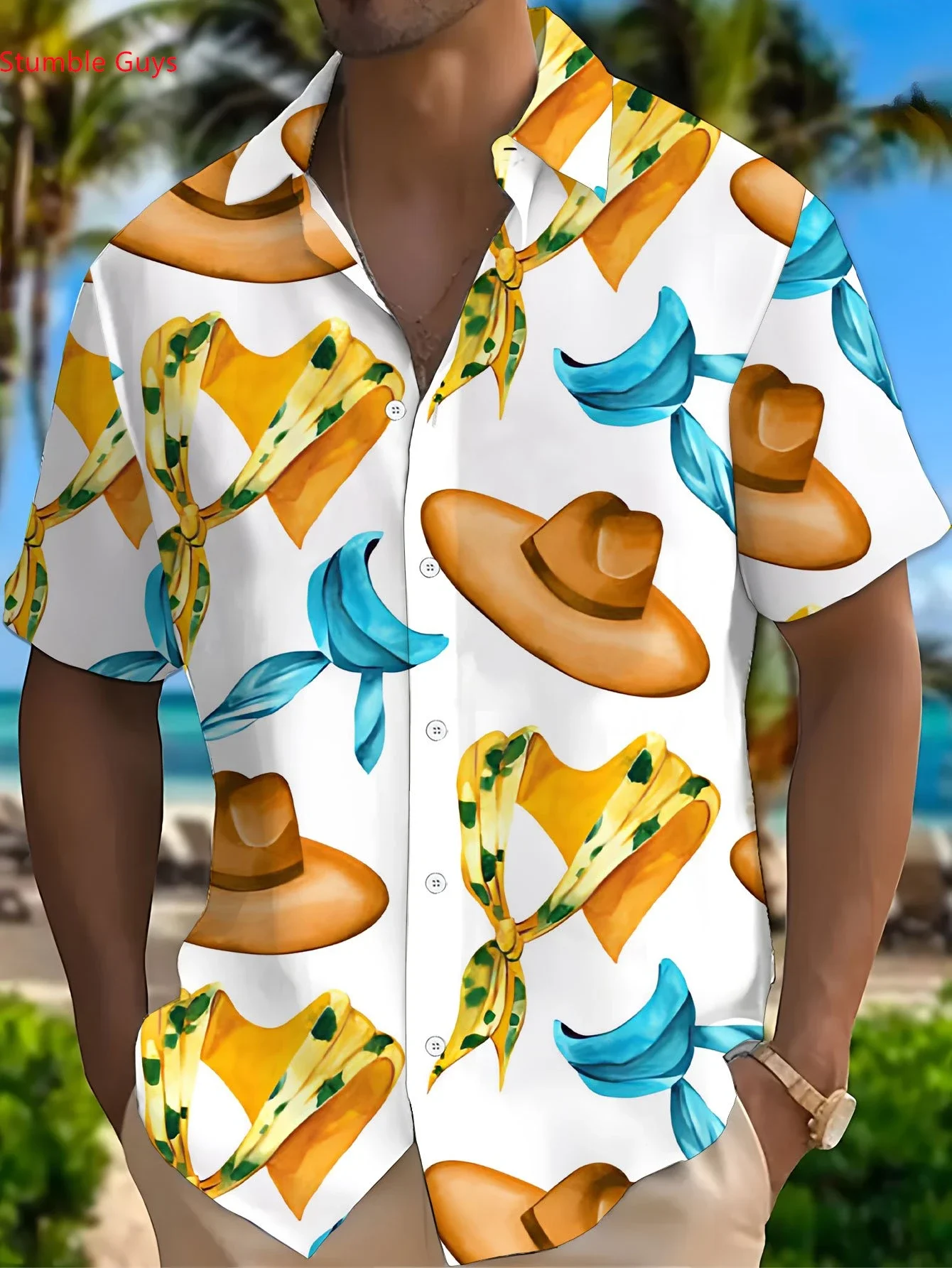 Summer 2026 New Men's Shirt Casual Hawaiian Style Man Women Short Sleeve Beach Party Print Holiday Wear
Summer 2026 New Men's Shirt Casual Hawaiian Style Man Women Short Sleeve Beach Party Print Holiday Wear