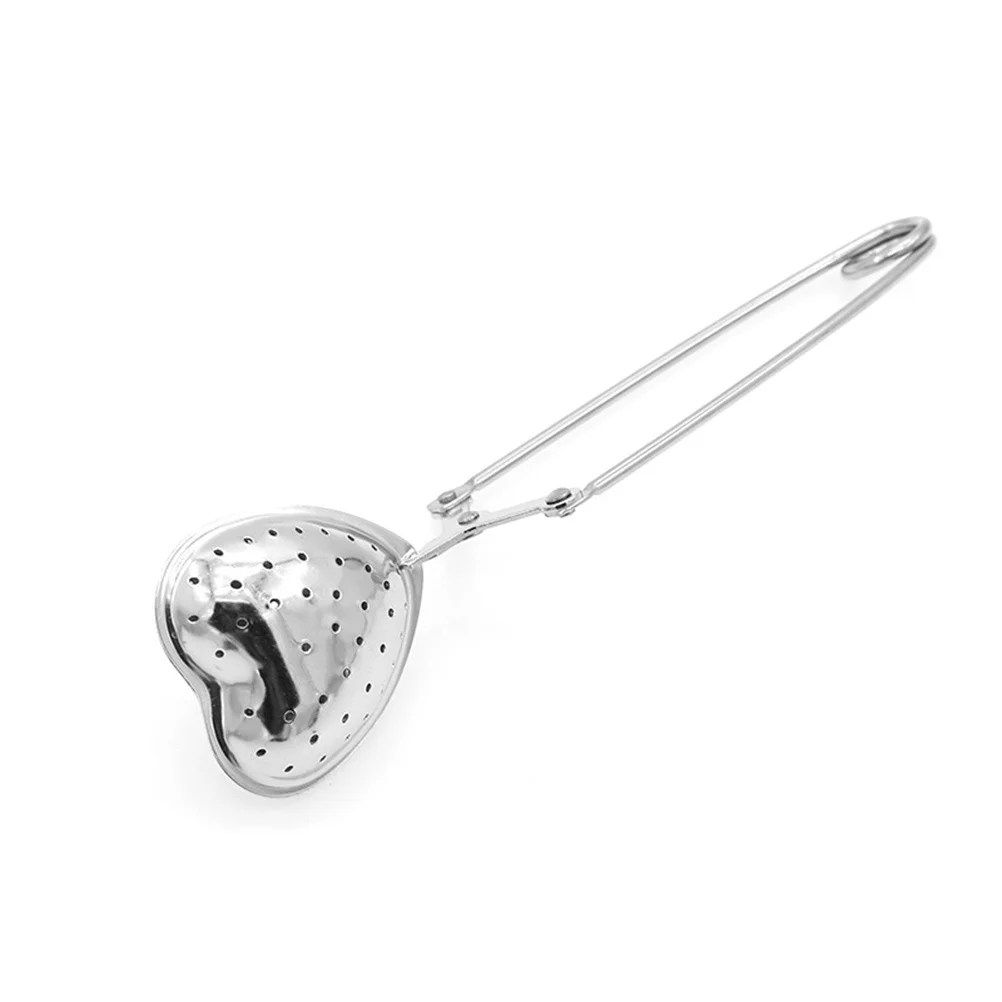 2Pcs Convenient Stainless Steel Tea Filter Heart Shaped Infuser for Loose Leaf Teas and Herbs Stylish Home Use Silver
2Pcs Convenient Stainless Steel Tea Filter Heart Shaped Infuser for Loose Leaf Teas and Herbs Stylish Home Use Silver