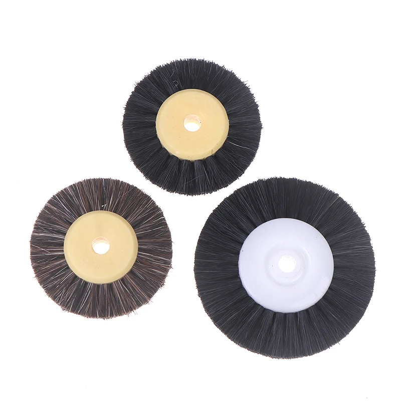 Polishing Brush Black Brown Bristle Buffing Abrasive Brush With Yellow Plastic Center Jewelry Tools
Polishing Brush Black Brown Bristle Buffing Abrasive Brush With Yellow Plastic Center Jewelry Tools