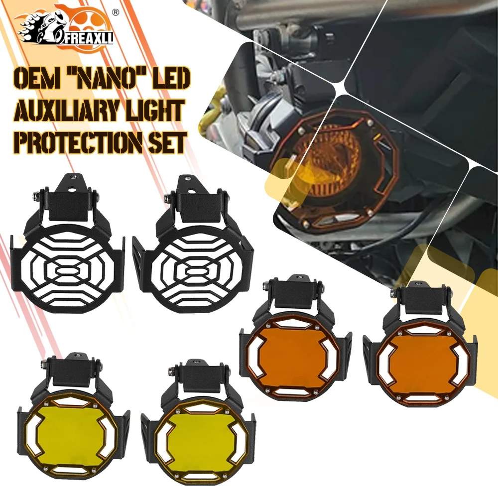 F900 XR Flipable Fog Light Protector For BMW F900XR F900R 2020-2021-2022-2023-2024 OEM "Nano" LED Auxiliary light protection Set
F900 XR Flipable Fog Light Protector For BMW F900XR F900R 2020-2021-2022-2023-2024 OEM "Nano" LED Auxiliary light protection Set