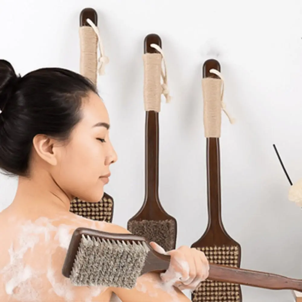 Scrubbing Brush Wood Long Handle Brush Soft Bristles Self Care Massage Brush Ergonomic Back Brush Bathroom Tools
Scrubbing Brush Wood Long Handle Brush Soft Bristles Self Care Massage Brush Ergonomic Back Brush Bathroom Tools