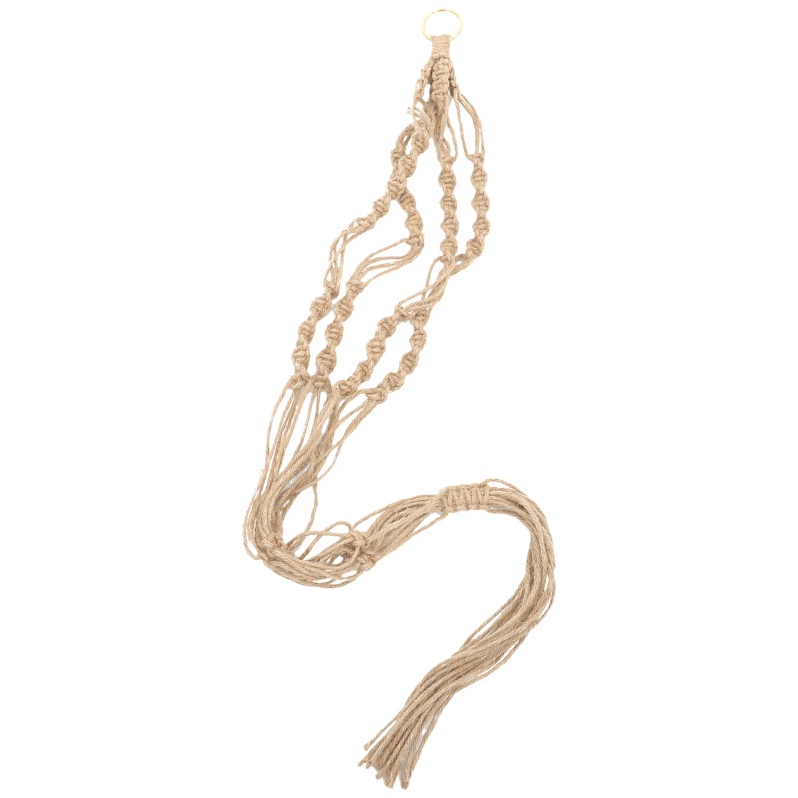 100cm Jute Plant Hanger 4 Legs Indoor Outdoor Hemp Rope Wood Bead 5cm Ring Pot Holder Yard Kitchen Plants Gardening Accessories
100cm Jute Plant Hanger 4 Legs Indoor Outdoor Hemp Rope Wood Bead 5cm Ring Pot Holder Yard Kitchen Plants Gardening Accessories