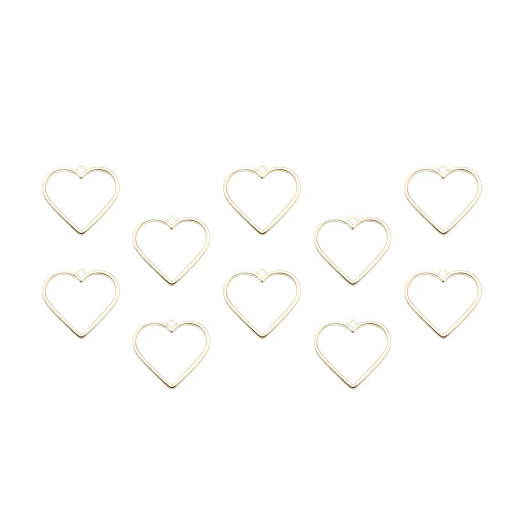 10 Pcs Heart Hollow Pendants Necklace Making Kit Jewelry Accessories Lightweight Alloy Loving Heart Decor Beautiful
10 Pcs Heart Hollow Pendants Necklace Making Kit Jewelry Accessories Lightweight Alloy Loving Heart Decor Beautiful