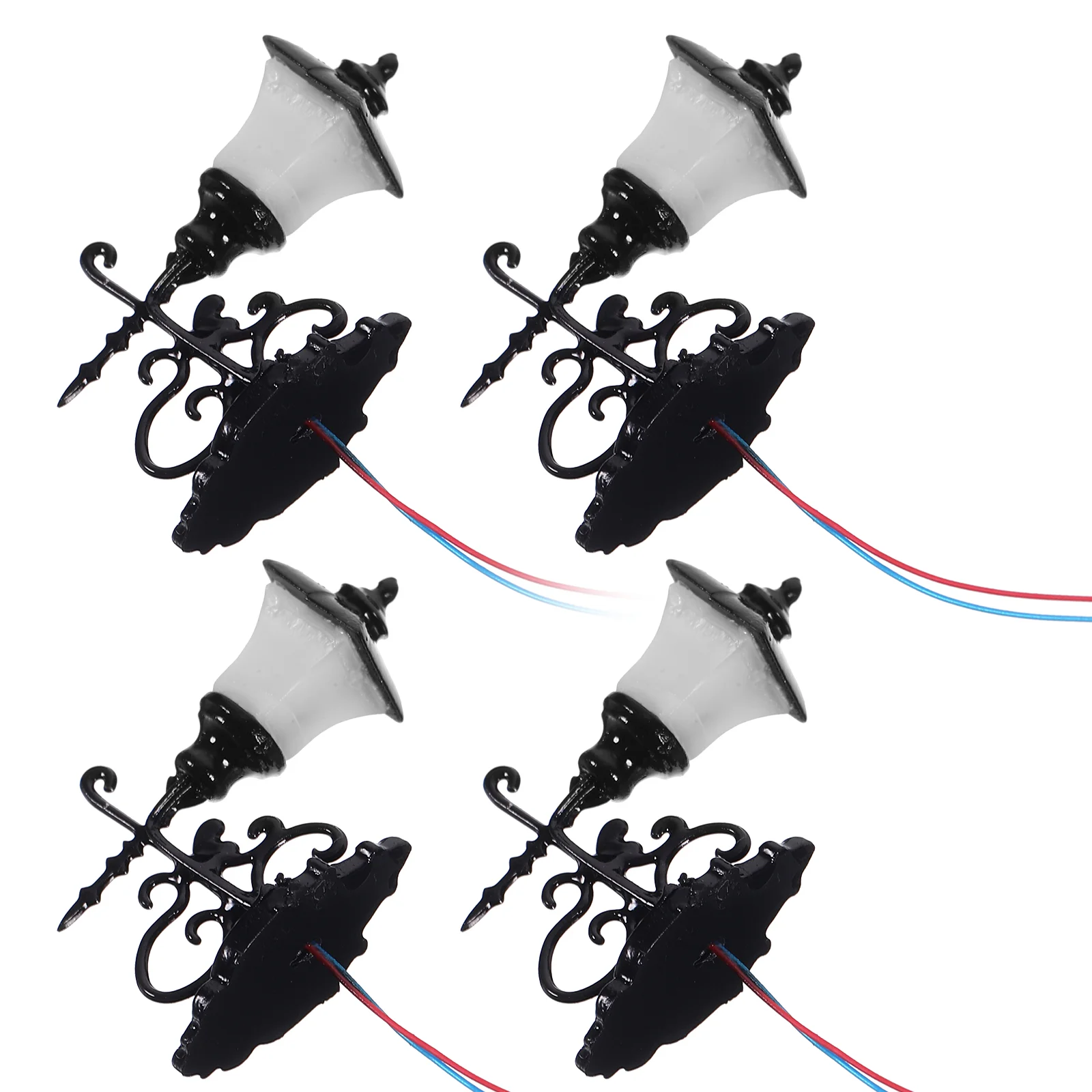 4 Pcs Miniature Toys Dollhouse Wall Light LED Lamp Tiny Accessories Sand Table Decorative Model Black Luminous
4 Pcs Miniature Toys Dollhouse Wall Light LED Lamp Tiny Accessories Sand Table Decorative Model Black Luminous
