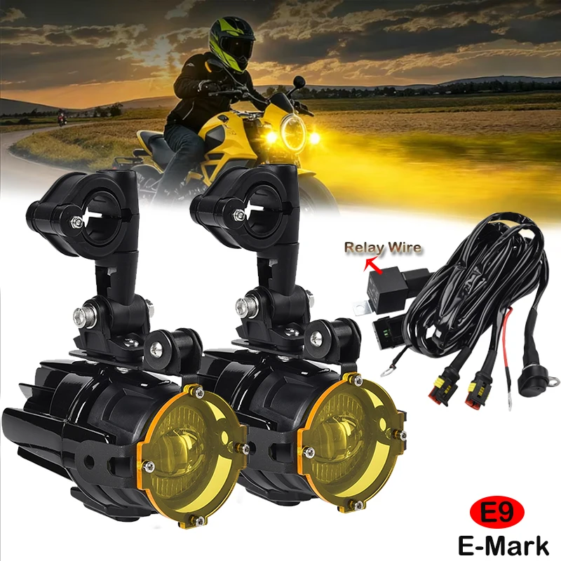 Водонепроницаемый противотуманный фонарь для мотоцикла, светодиодный фонарь дальнего света, двухцветная противотуманная фара для BMW F800GS F850GS для Yamaha MT07 MT09, лампа для мотоцикла
Водонепроницаемый противотуманный фонарь для мотоцикла, светодиодный фонарь дальнего света, двухцветная противотуманная фара для BMW F800GS F850GS для Yamaha MT07 MT09, лампа для мотоцикла