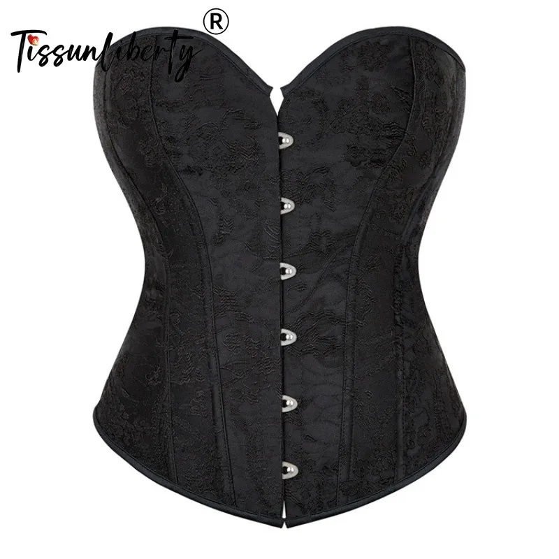 Black Bustiers Women's Tight Corset Mujer Vintage Sexy Underwear Waist Trainer Slimming Body Shapewear Tops for Women Steampunk
Black Bustiers Women's Tight Corset Mujer Vintage Sexy Underwear Waist Trainer Slimming Body Shapewear Tops for Women Steampunk
