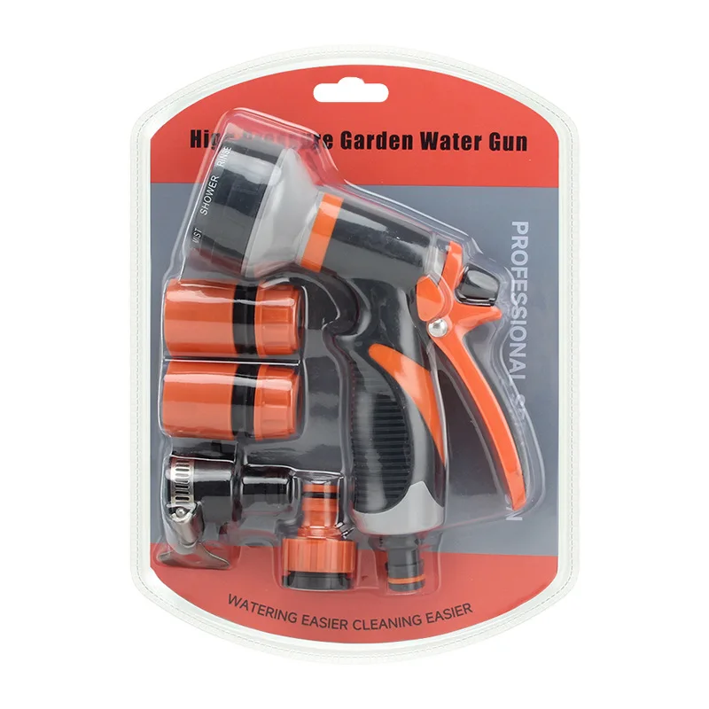 Household car wash water gun, car wash water gun wonder, flower watering spray head, high-pressure water gun spray head set
Household car wash water gun, car wash water gun wonder, flower watering spray head, high-pressure water gun spray head set