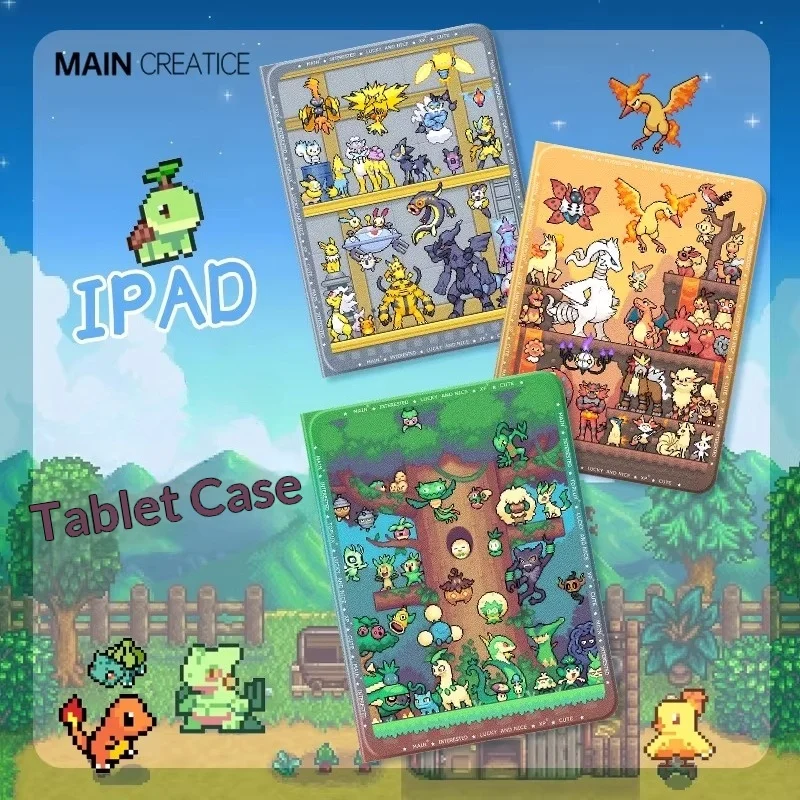 Pokémon For iPad Case ipad Air 4 5 10.9in M2 M3 A16 11in Pro4 5 6 12.9in M4 13in Protective case Ipad 8 9 10 10.2in Tablet Cover
Pokémon For iPad Case ipad Air 4 5 10.9in M2 M3 A16 11in Pro4 5 6 12.9in M4 13in Protective case Ipad 8 9 10 10.2in Tablet Cover