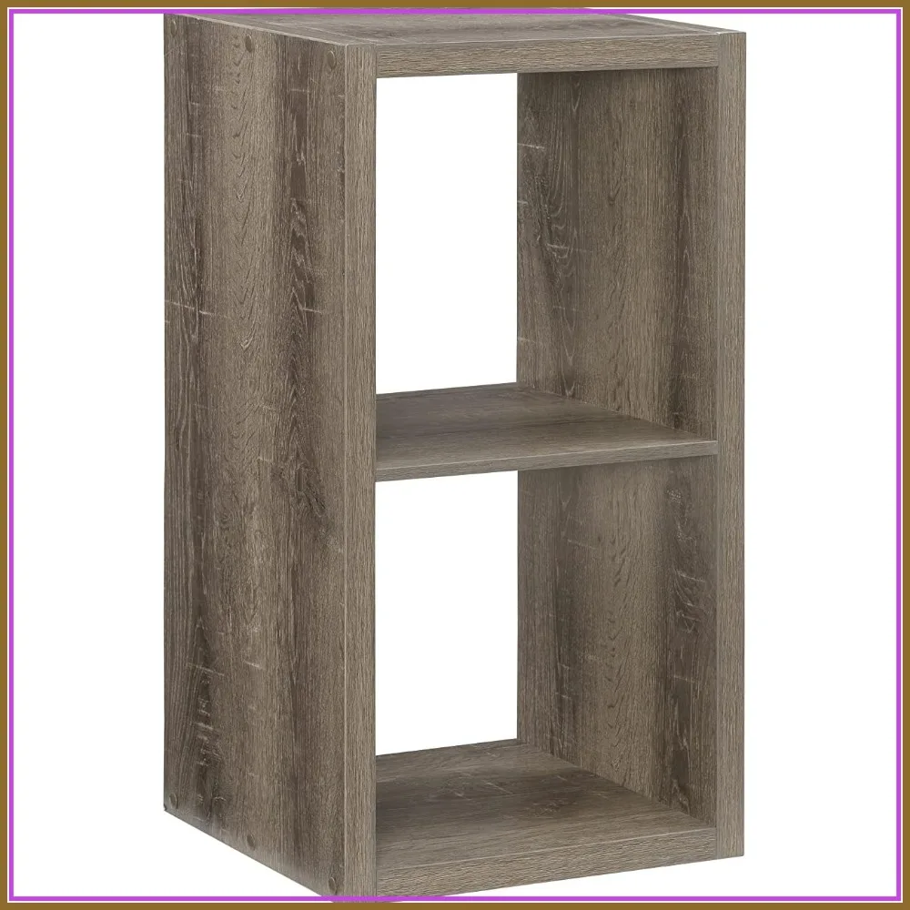 2-Cube Storage Cabinet with Shelves, Grey, Wood, 13.5in Cubby, Easy Assembly
2-Cube Storage Cabinet with Shelves, Grey, Wood, 13.5in Cubby, Easy Assembly