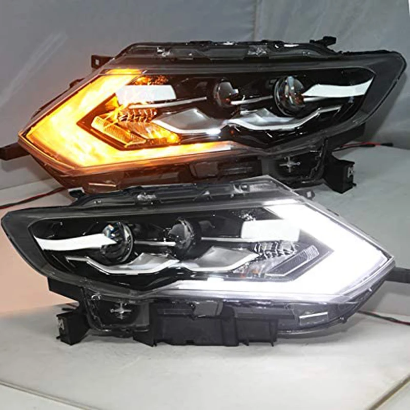 Передние лампы для NISSAN X-trail Rogue, модель светодиодный в сборе, 2017 год, черный корпус с дневным ходом
Передние лампы для NISSAN X-trail Rogue, модель светодиодный в сборе, 2017 год, черный корпус с дневным ходом