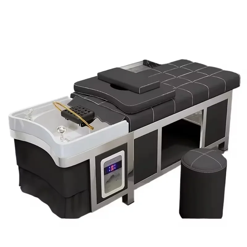 Скандинавское эргономичное кресло для шампуня, оборудование для салона, профессиональное кресло для мытья волос, современная питательная мебель Cadeira De Barbearia
Скандинавское эргономичное кресло для шампуня, оборудование для салона, профессиональное кресло для мытья волос, современная питательная мебель Cadeira De Barbearia