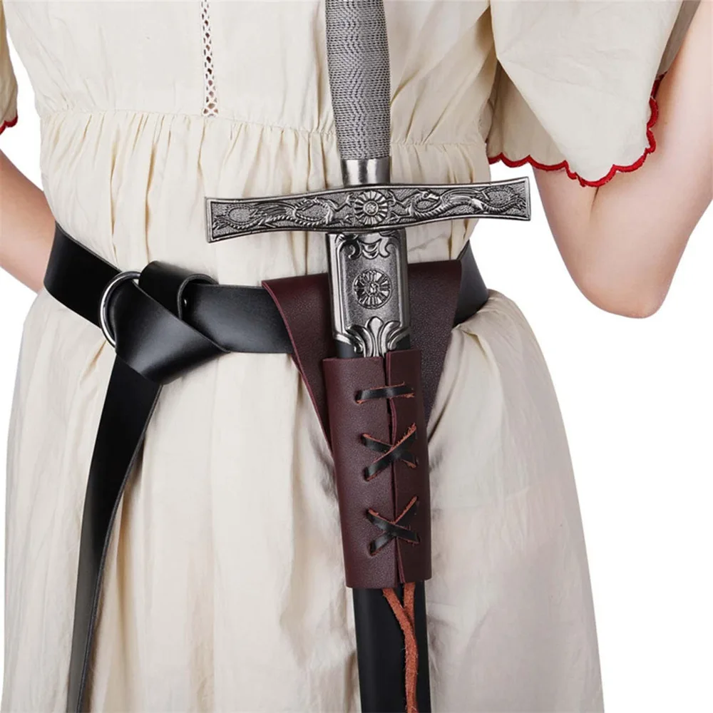 Adjustable Retro Medieval Knight Belt and Sword Sheath Cosplay Costume Accessories Party Props
Adjustable Retro Medieval Knight Belt and Sword Sheath Cosplay Costume Accessories Party Props