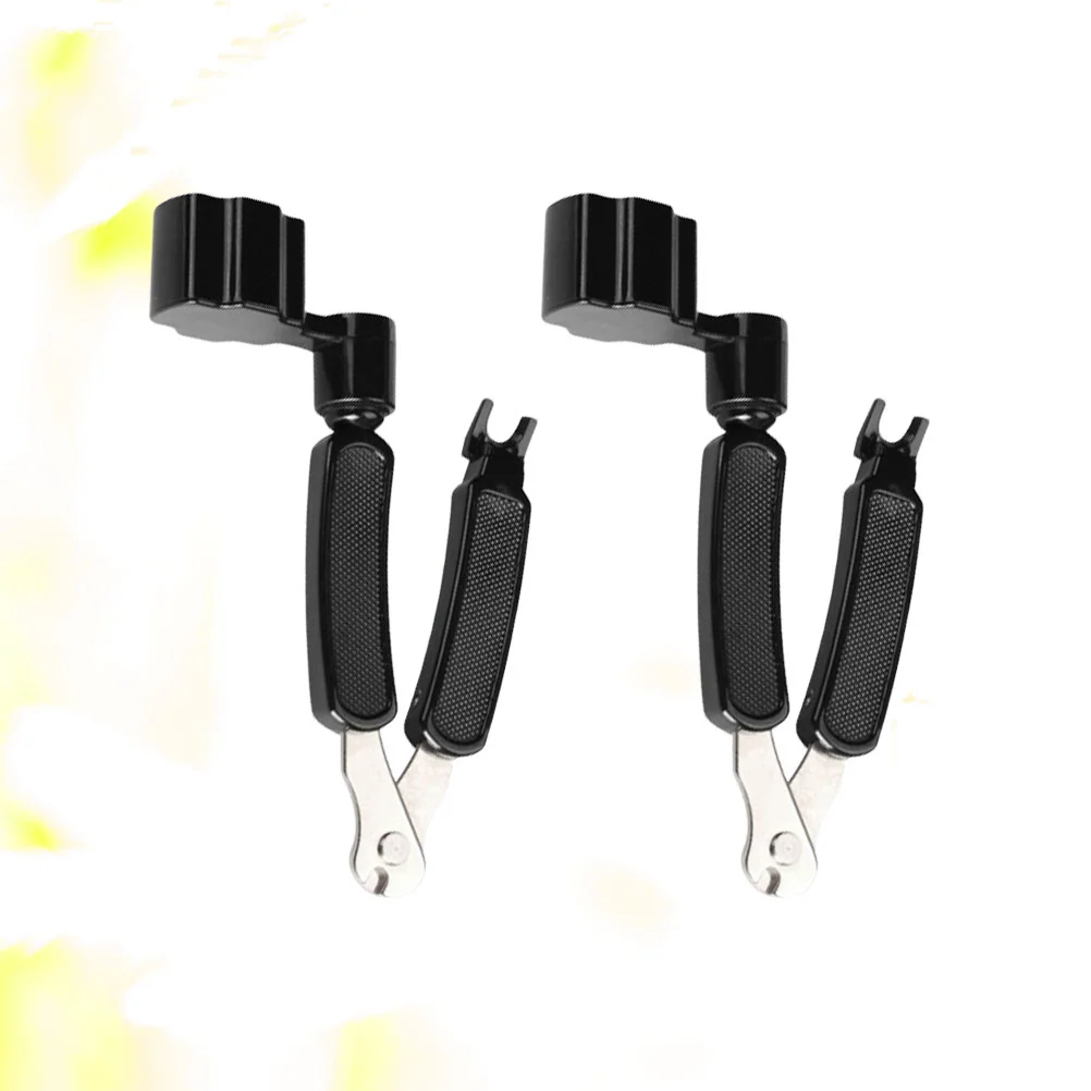 2Pcs Three-in- Guitar String-changing Tool String Cut Pliers Guitar String (Black) Guitar Repair Tool
2Pcs Three-in- Guitar String-changing Tool String Cut Pliers Guitar String (Black) Guitar Repair Tool