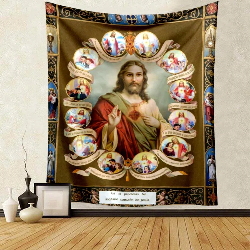 Virgin Mary Tapestry Jesus Religious Tapestry Christian Tapestry Mother Mary Tapestry Christmas Gift Anniversary Gift
Virgin Mary Tapestry Jesus Religious Tapestry Christian Tapestry Mother Mary Tapestry Christmas Gift Anniversary Gift